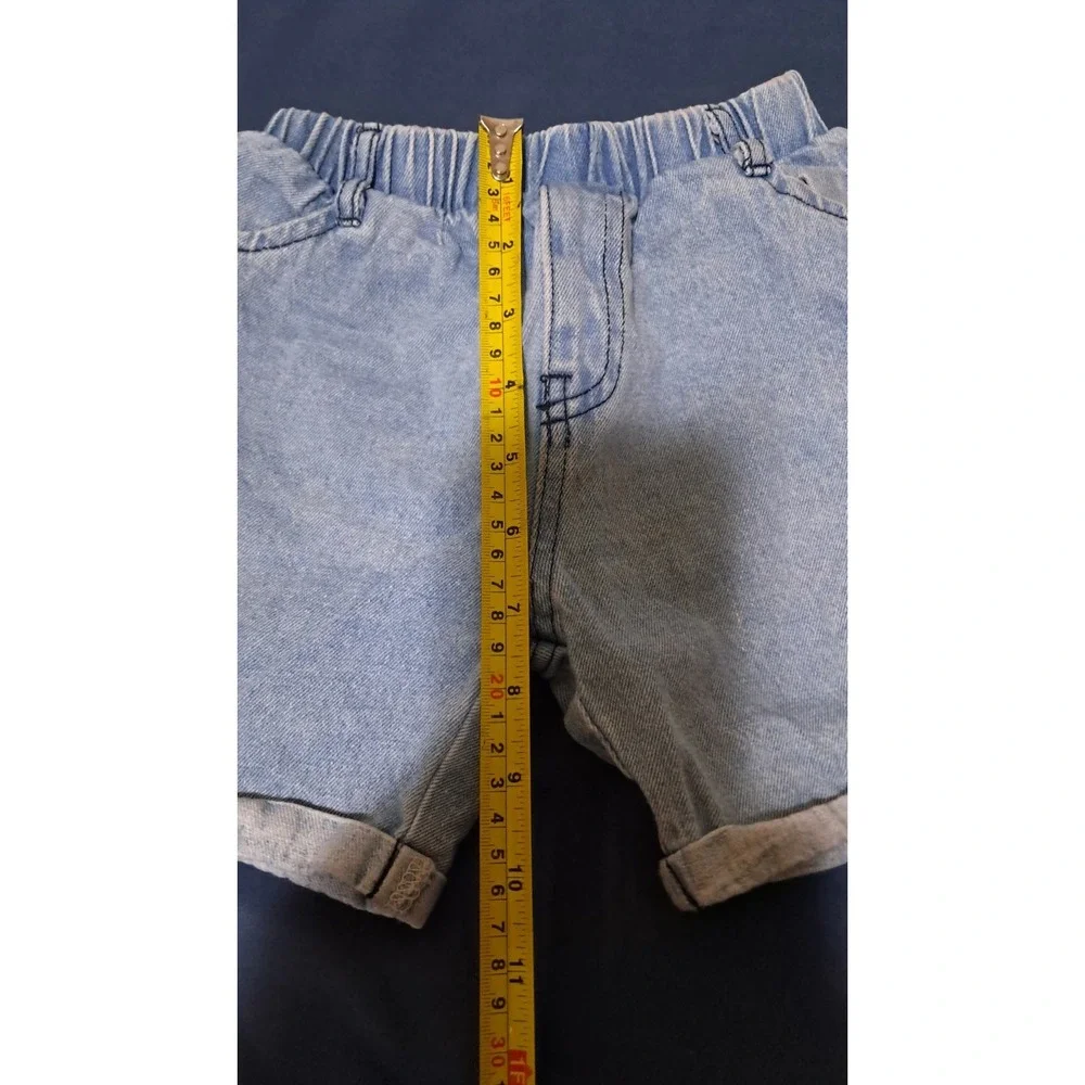 Unbranded Shorts Size 4-5 Denim Summer Blue Girls Kids